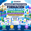 Formación Cívica y Ética NEM 1.º de Secundaria | Programa Analítico Base y Planeaciones por Proyectos | Word Editable