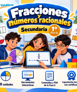 Fracciones y Números Racionales Secundaria 1° | Ejercicios Interactivos, Juegos y Recursos NEM Fase 6