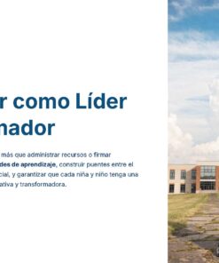 Guía de Apoyo Promoción Vertical Función Directiva Educación Primaria- USICAMM 2026 - 2027 + (Simulador 90 Reactivos 38 Una mujer segura de sí misma, vestida con un traje negro, está de pie en un camino fuera de un moderno edificio escolar, mirando a lo lejos. A la izquierda aparece un texto en español sobre el papel transformador de un director de escuela.