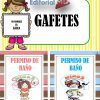 gafetes escolares para imprimir