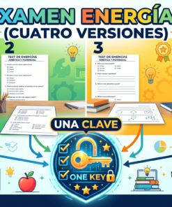 Examen con varias versiones de ENERGÍAS