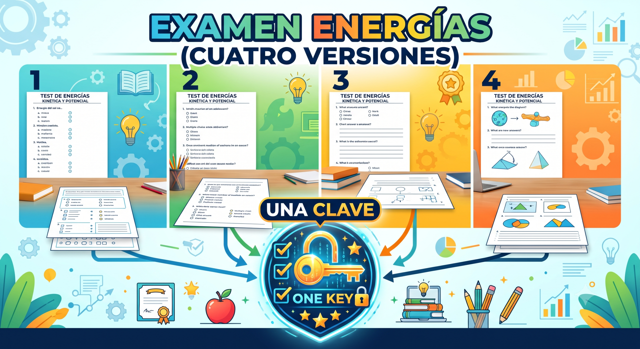 Examen con varias versiones de ENERGÍAS 1 Examen con varias versiones de ENERGÍAS