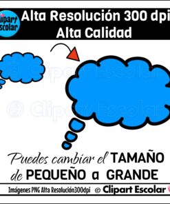 Clipart Globos de diálogo Clipart Escolar 9 Globos Dialogo Clipart Esclar 4