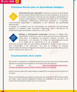 Una página de un documento titulado 