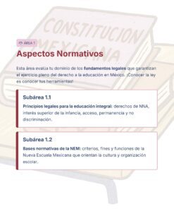 Guía de Estudio Admisión EDUCACIÓN PRIMARIA - USICAMM 2026 - 2027 + (Simulador 90 Reactivos) 38 Un documento digital titulado