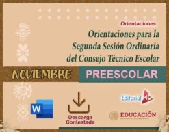 Guia Contestada Segunda Sesion CTE 2022 Preescolar