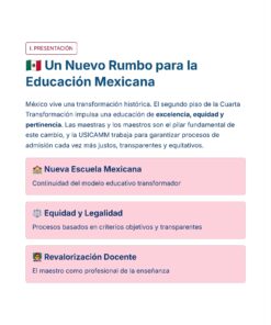 Guía de Estudio Admisión Español Educación Secundaria- USICAMM 2026 - 2027 + (Simulador 90 Reactivos) 16 Una diapositiva de presentación titulada