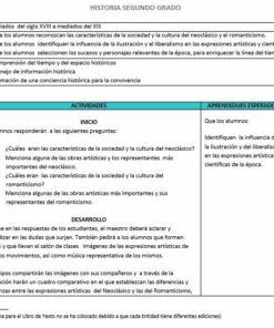 Una captura de pantalla de un documento educativo en español titulado 