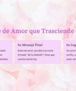 Historia de San Valentin y el Dia del Amor y la Amistad Pagina 03