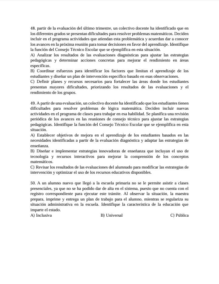 INSTRUMENTO DE EVALUACION PARA ADMISION DOCENTE 8 INSTRUMENTO DE EVALUACION PARA ADMISION DOCENTE - Image 8