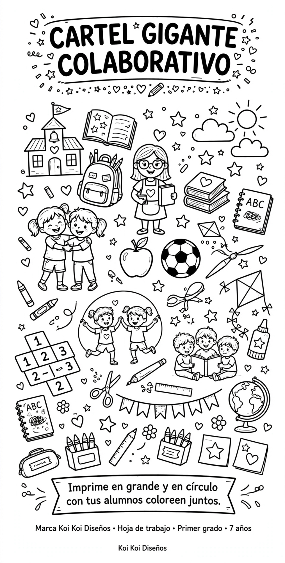 ¡Me Encanta Venir a la Escuela! Kit para Evitar el Ausentismo y Fortalecer el Gusto por la Escuela | 7 Años Primer Grado 2 ¡Me Encanta Venir a la Escuela! Kit para Evitar el Ausentismo y Fortalecer el Gusto por la Escuela | 7 Años Primer Grado - Imagen 2