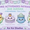 Mis Actividades Patrias que Suenan | 4 Manualidades con Sonido para 3 Años | Fiestas Patrias México