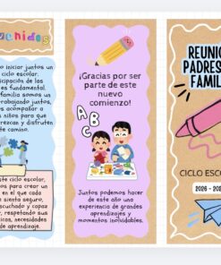 Kit reunión padres de familia