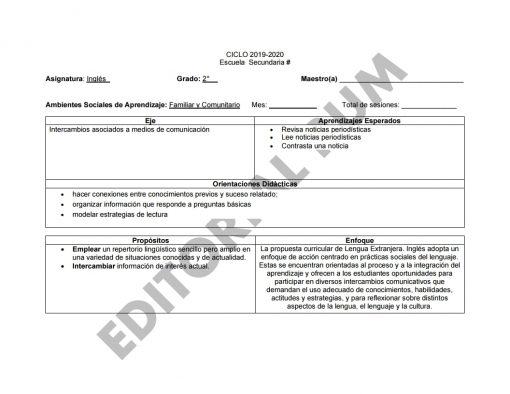 INGLES 2 TRIMESTRE 2 2019 2020.pdf page 1