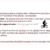 Una captura de pantalla de la parte 1 de Modismos (frases o expresiones más comunes utilizadas en inglés) que analiza los modismos, destacando específicamente el modismo "es pan comido", con una ilustración de una persona andando en bicicleta que acompaña al texto.