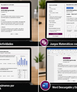 Generador de Actividades NEM Matemáticas 1°, 2° y 3° Secundaria 2026-2027 | Actividades y Exámenes | Word Editable 7 Imagen 0 4