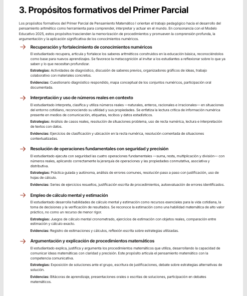 Planeaciones Didácticas Pensamiento Matemático I Bachillerato MCCEMS (Plan 2025) | Programa Analítico y Planeaciones Editables en Word 6 Imagen 1 159