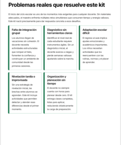 Kit para el Inicio del Ciclo Escolar NEM 2026-2027 3° Primaria | Integra, Diagnostica y Nivela | Clases listas para aplicar + PPT y Guías PDF 7 Imagen 1 169