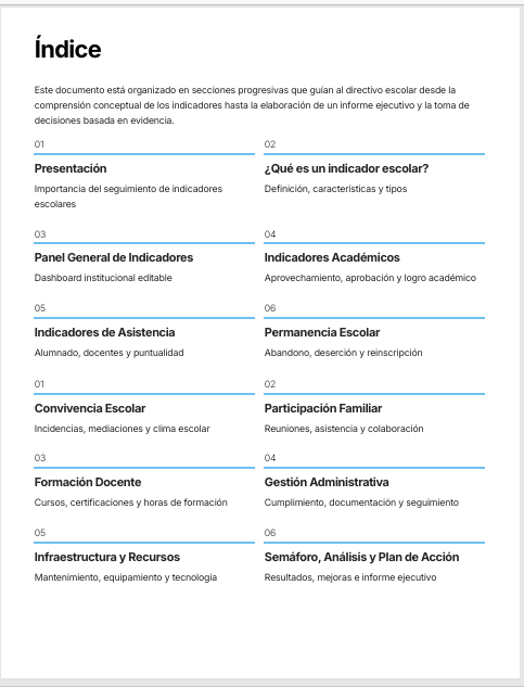 Seguimiento de Indicadores Escolares Editable en Word | Sistema para el Monitoreo y Evaluación de la Gestión Escolar 2 Seguimiento de Indicadores Escolares Editable en Word | Sistema para el Monitoreo y Evaluación de la Gestión Escolar - Image 2