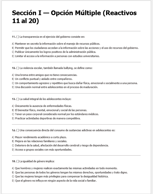 Evaluación Diagnóstica y Nivelación – Formación Cívica y Ética 2° Secundaria | NEM 2026-2027 | Examen, Planeación, Actividades y Presentación Editable 2 Evaluación Diagnóstica y Nivelación – Formación Cívica y Ética 2° Secundaria | NEM 2026-2027 | Examen, Planeación, Actividades y Presentación Editable - Image 2