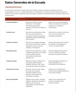 Programa Analítico Educación Primaria NEM 2026-2027 Editable en Word | Fases 3, 4 y 5 Basado en Programas Sintéticos SEP 6 Imagen 1 192