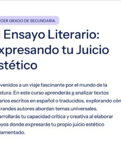 Presentación de diapositivas en español titulada 