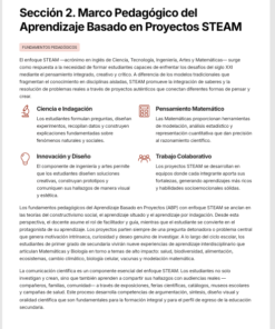 Planeaciones Interdisciplinarias NEM 1° Secundaria Saberes y Pensamiento Científico 2026-2027 | Todo el Ciclo Escolar Mes por Mes - Proyectos STEAM 10 Imagen 1 207