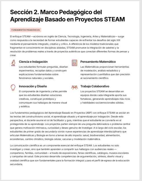 Planeaciones Interdisciplinarias NEM 1° Secundaria Saberes y Pensamiento Científico 2026-2027 | Todo el Ciclo Escolar Mes por Mes - Proyectos STEAM 2 Planeaciones Interdisciplinarias NEM 1° Secundaria Saberes y Pensamiento Científico 2026-2027 | Todo el Ciclo Escolar Mes por Mes - Proyectos STEAM - Image 2