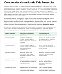 Sistema Integral para la Enseñanza en Preescolar 1er Grado: Desarrollo y Seguimiento del Aprendizaje NEM 2026-2027 8 Imagen 1 210