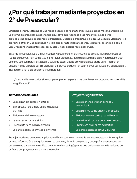 Sistema Integral para la Enseñanza en Preescolar 2do Grado: Proyectos, Evaluación y Evidencias de Aprendizaje NEM 2026-2027 2 Sistema Integral para la Enseñanza en Preescolar 2do Grado: Proyectos, Evaluación y Evidencias de Aprendizaje NEM 2026-2027 - Image 2