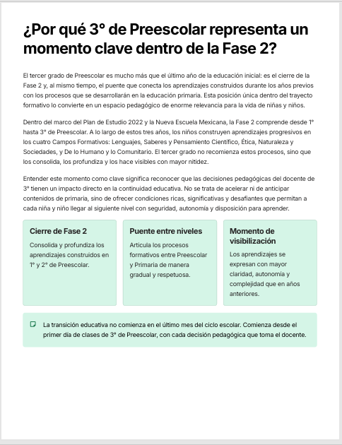 Sistema Integral para la Enseñanza en Preescolar 3er Grado: Consolidación de Aprendizajes y Transición a Primaria NEM 2026-2027 2 Sistema Integral para la Enseñanza en Preescolar 3er Grado: Consolidación de Aprendizajes y Transición a Primaria NEM 2026-2027 - Image 2