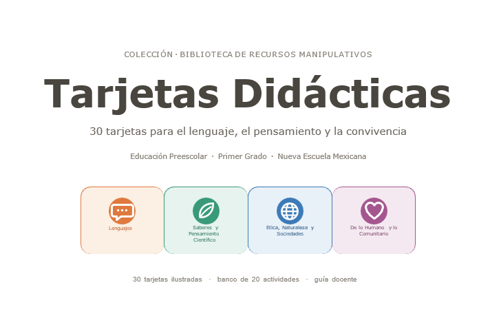Tarjetas Didácticas NEM 2026-2027 Preescolar 1° | Desarrollo del Lenguaje y el Pensamiento | PDF + Word Editable 2 Tarjetas Didácticas NEM 2026-2027 Preescolar 1° | Desarrollo del Lenguaje y el Pensamiento | PDF + Word Editable - Image 2