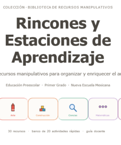 Material para Rincones y Estaciones de Aprendizaje NEM 2026-2027 Preescolar 1° | Recursos Manipulativos para el Aula | PDF + Word Editable 7 Imagen 1 229