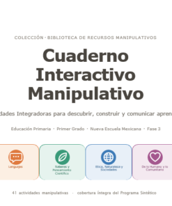 Cuaderno Interactivo Manipulativo NEM 2026-2027 1° de Primaria | Proyectos Integradores | PDF + Word Editable 7 Imagen 1 230