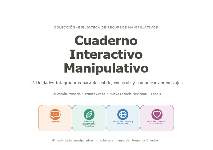 Cuaderno Interactivo Manipulativo NEM 2026-2027 1° de Primaria | Proyectos Integradores | PDF + Word Editable 2 Cuaderno Interactivo Manipulativo NEM 2026-2027 1° de Primaria | Proyectos Integradores | PDF + Word Editable - Image 2