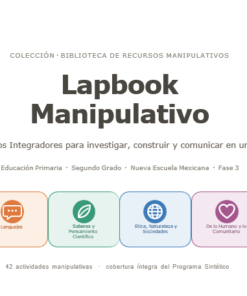 Lapbook Manipulativo NEM 2026-2027 2° de Primaria | Proyectos Integradores | PDF + Word Editable 8 Imagen 1 231