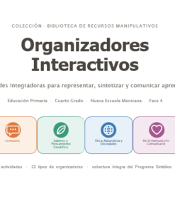 Organizadores Interactivos NEM 2026-2027 4° de Primaria | Proyectos Integradores | PDF + Word Editable 8 Imagen 1 233