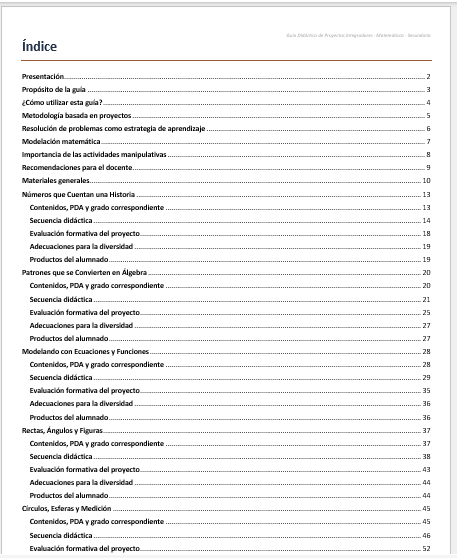 Proyectos Integradores de Matemáticas para Secundaria | NEM 2026-2027 | Word Editable 2 Proyectos Integradores de Matemáticas para Secundaria | NEM 2026-2027 | Word Editable - Image 2