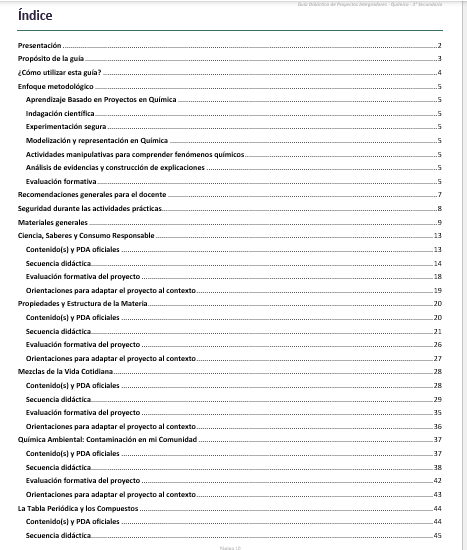 Proyectos Integradores de Química 3° Secundaria | NEM 2026-2027 | Word Editable 2 Proyectos Integradores de Química 3° Secundaria | NEM 2026-2027 | Word Editable - Image 2