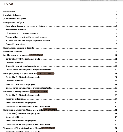 Proyectos Integradores de Historia para Secundaria | NEM 2026-2027 | Word Editable 2 Proyectos Integradores de Historia para Secundaria | NEM 2026-2027 | Word Editable - Image 2