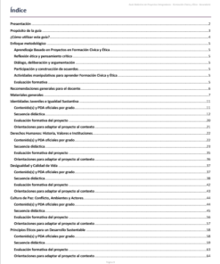 Proyectos Integradores de Formación Cívica y Ética para Secundaria | NEM 2026-2027 | Word Editable 7 Imagen 1 244