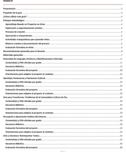 Proyectos Integradores de Artes para Secundaria | NEM 2026-2027 | Word Editable 7 Imagen 1 246