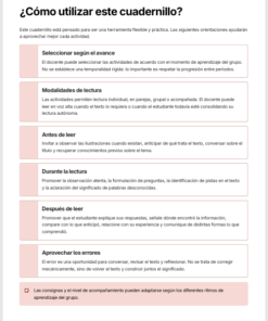 Cuadernillo de Comprensión Lectora 1.º de Primaria | NEM 2026-2027 | PDF + Word Editable 6 Imagen 1 252