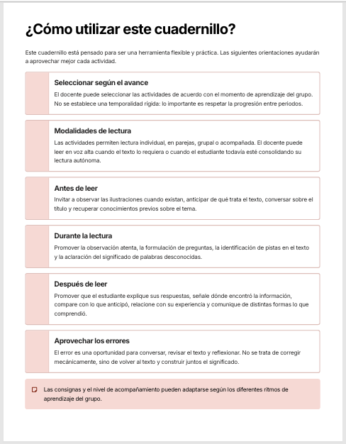 Cuadernillo de Comprensión Lectora 1.º de Primaria | NEM 2026-2027 | PDF + Word Editable 2 Cuadernillo de Comprensión Lectora 1.º de Primaria | NEM 2026-2027 | PDF + Word Editable - Image 2