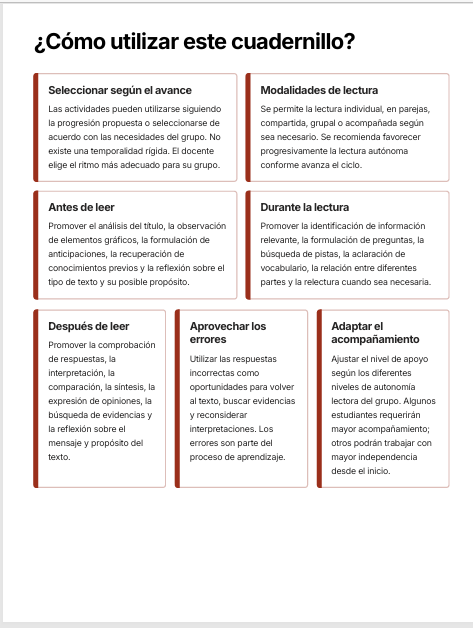 Cuadernillo de Comprensión Lectora 4.º de Primaria | NEM 2026-2027 | PDF + Word Editable 2 Cuadernillo de Comprensión Lectora 4.º de Primaria | NEM 2026-2027 | PDF + Word Editable - Image 2