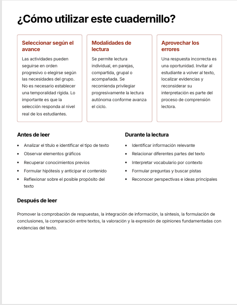 Cuadernillo de Comprensión Lectora 6.º de Primaria | NEM 2026-2027 | PDF + Word Editable 2 Cuadernillo de Comprensión Lectora 6.º de Primaria | NEM 2026-2027 | PDF + Word Editable - Image 2