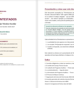 Fase Intensiva CTE 2026-2027 | Productos Contestados + Presentación para Facilitador + Cuadro Operativo | Word, PowerPoint y Excel 11 Imagen 1 285