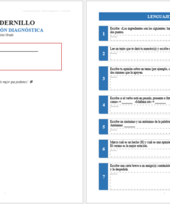 Kit de Evaluación Diagnóstica NEM 5° de Primaria 2026-2027 | 4 Herramientas para Evaluar y Atender el Rezago | Word y Excel Editable 8 Imagen 1 296