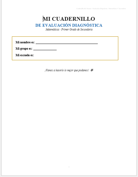 Kit de Evaluación Diagnóstica NEM Matemáticas 1° de Secundaria 2026-2027 | 4 Herramientas para Evaluar y Atender el Rezago | Word y Excel Editable 2 Kit de Evaluación Diagnóstica NEM Matemáticas 1° de Secundaria 2026-2027 | 4 Herramientas para Evaluar y Atender el Rezago | Word y Excel Editable - Image 2