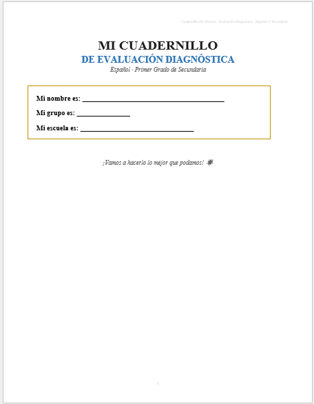 Kit de Evaluación Diagnóstica NEM Español 1° de Secundaria 2026-2027 | 4 Herramientas para Evaluar y Atender el Rezago | Word y Excel Editable 2 Kit de Evaluación Diagnóstica NEM Español 1° de Secundaria 2026-2027 | 4 Herramientas para Evaluar y Atender el Rezago | Word y Excel Editable - Image 2